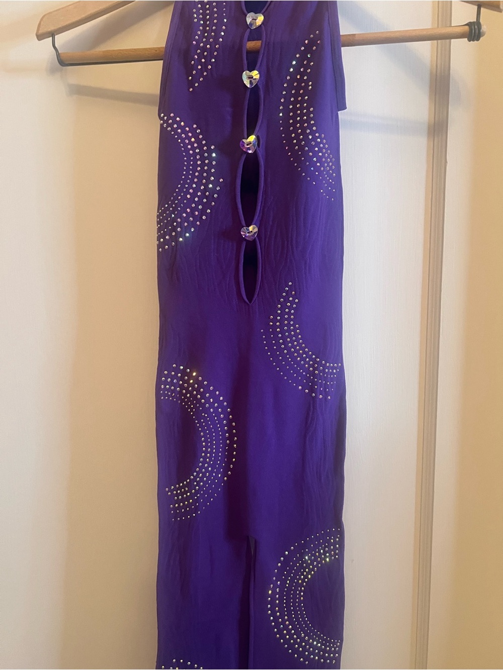 POSTER GIRL RHINESTONED JANICE JUMPSUIT TWILIGHT